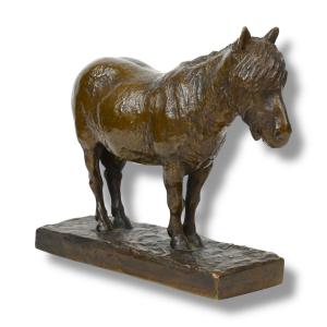 Agnes Lunn - Pony in Bronzo - Danimarca - Inizio XX Secolo